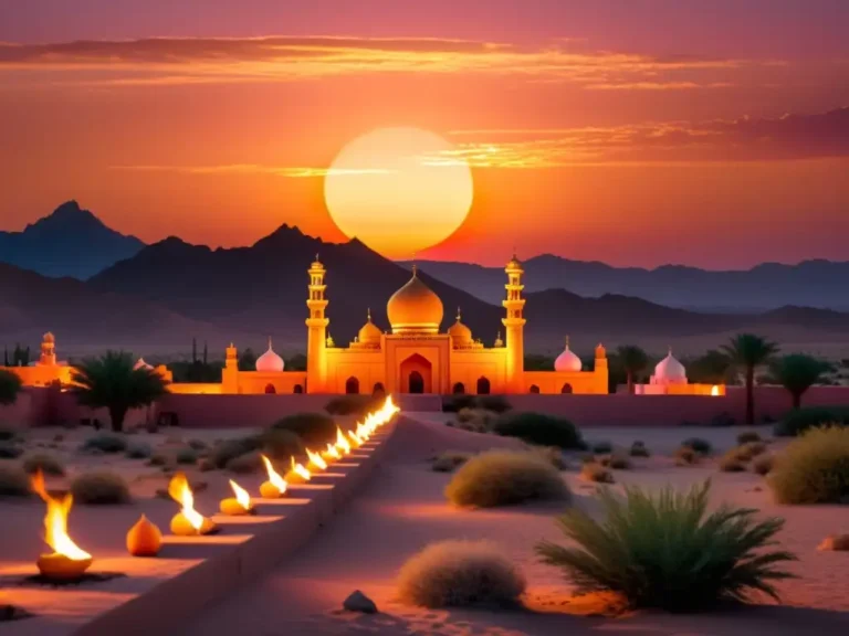 eternidad simbolizada en un paisaje sereno