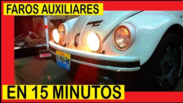 Dónde comprar faros auxiliares Hella para mi Vocho 2 faros auxiliares hella en un vocho