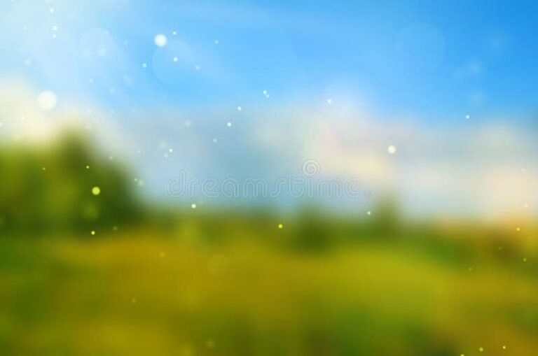 foto de paisaje con fondo borroso