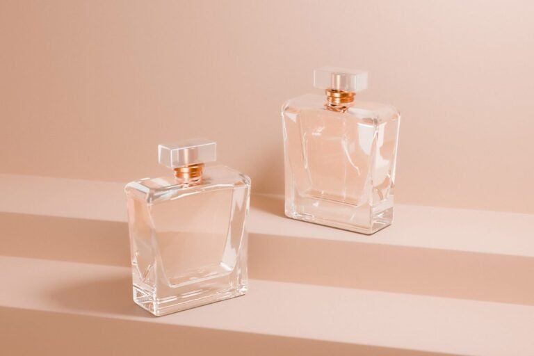 Qué perfumes evocan el suave olor a talco de bebé que tanto amas 22 frasco de perfume con flores y talco