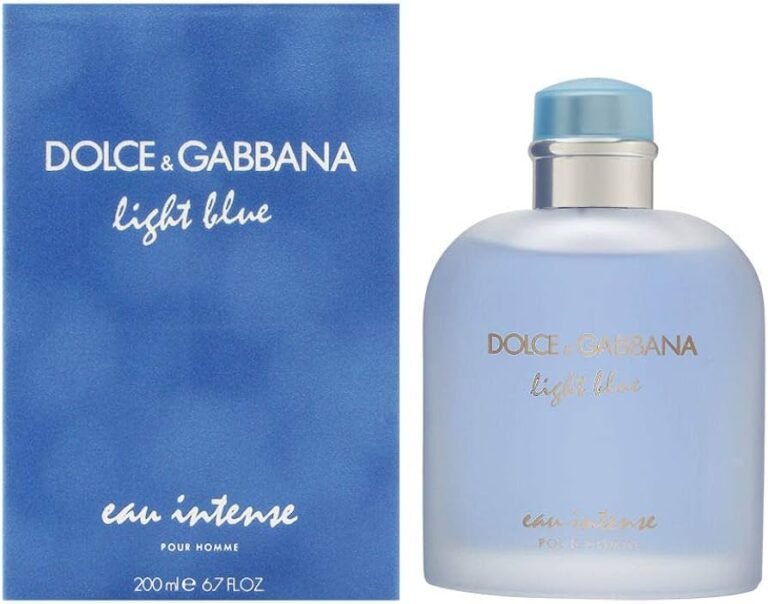 frasco de perfume dolce gabbana light blue