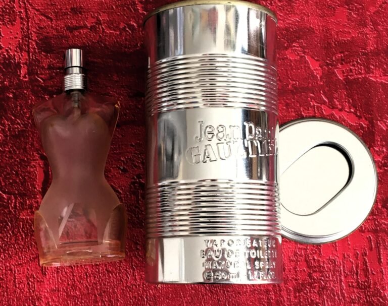 frasco de perfume jean paul gaultier vintage