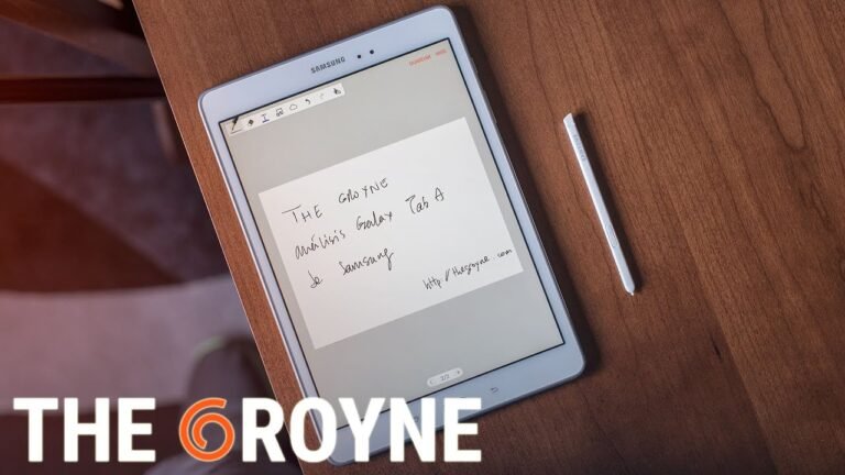 Qué características y beneficios ofrece la Galaxy Tab A con S Pen 20 galaxy tab a con s pen en uso