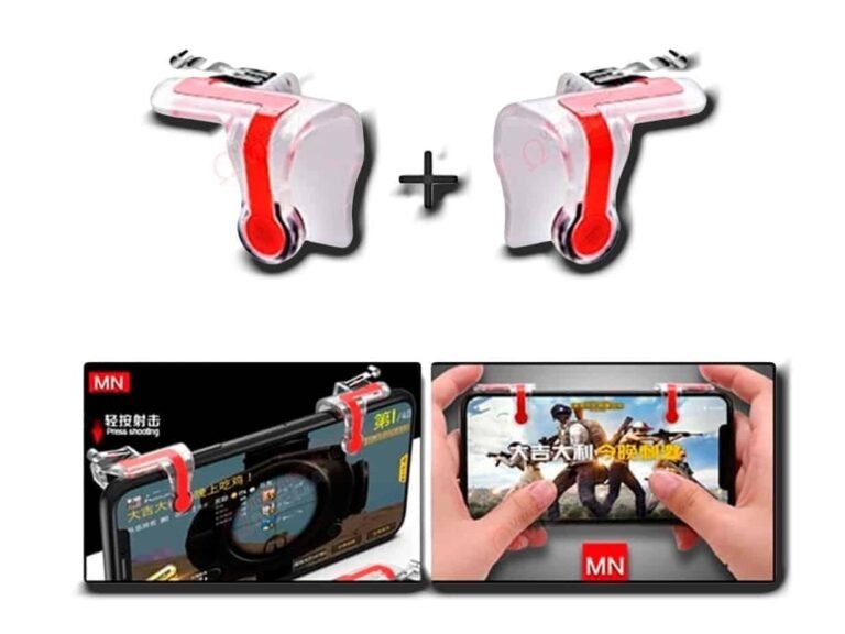 gatillos de celular para videojuegos en accion