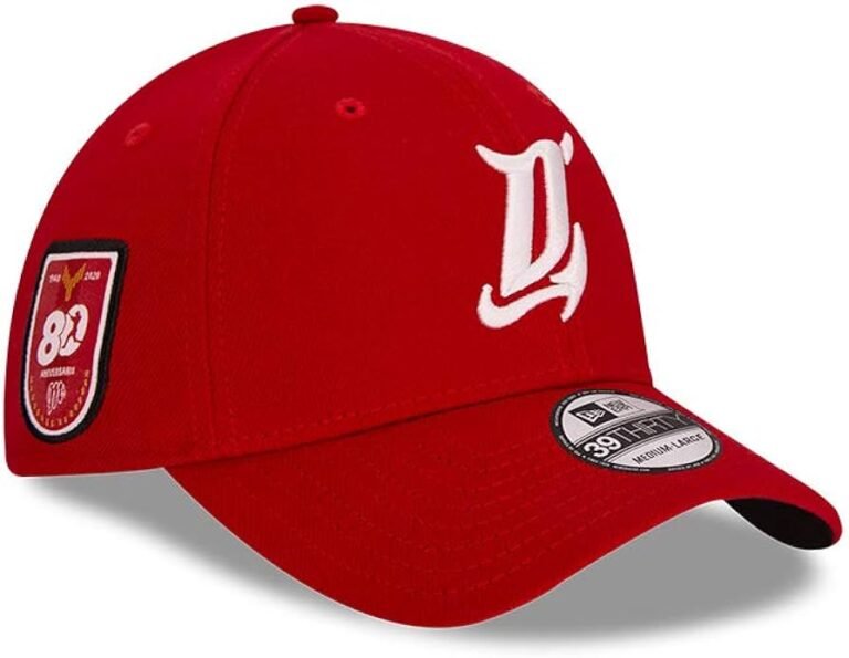 Dónde comprar gorras New Era de los Diablos Rojos del México 25 gorra roja con logo de diablos rojos