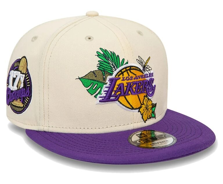 gorras de los lakers en diferentes estilos