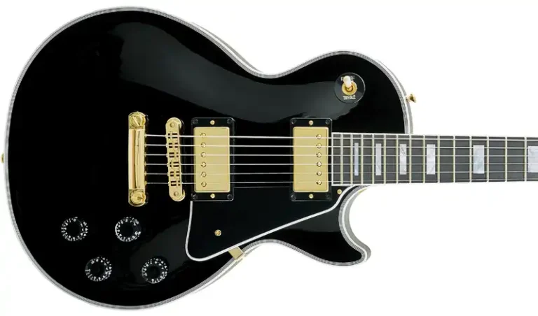 Qué características y ventajas tiene la Gibson Les Paul Custom Black Beauty 10 guitarra gibson les paul custom negra brillante