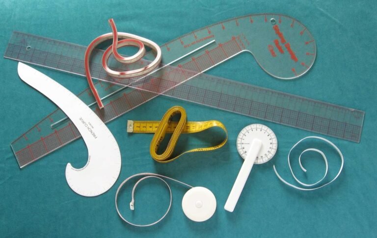 Qué reglas a escala son esenciales para corte y confección 13 herramientas de costura y reglas de medicion