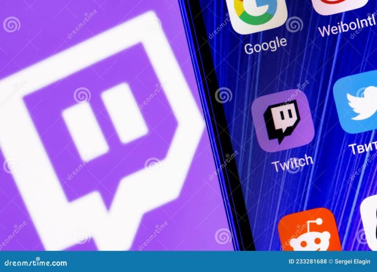iconos de twitch y facebook unidos