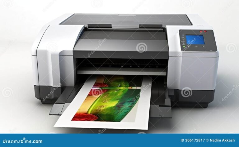 Qué características debes considerar al elegir una impresora a color doble carta 1 impresora a color sobre fondo blanco