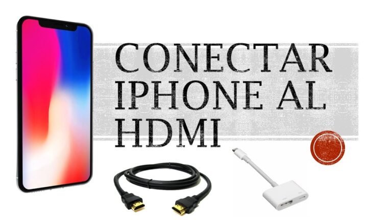 Cómo conectar un iPhone a un televisor usando un cable HDMI 26 iphone conectado a televisor con hdmi