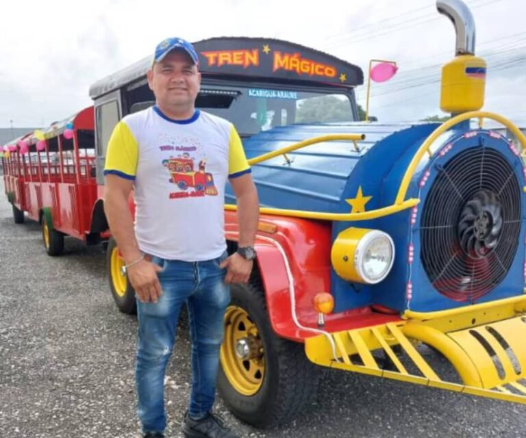 jovenes en un tren magico