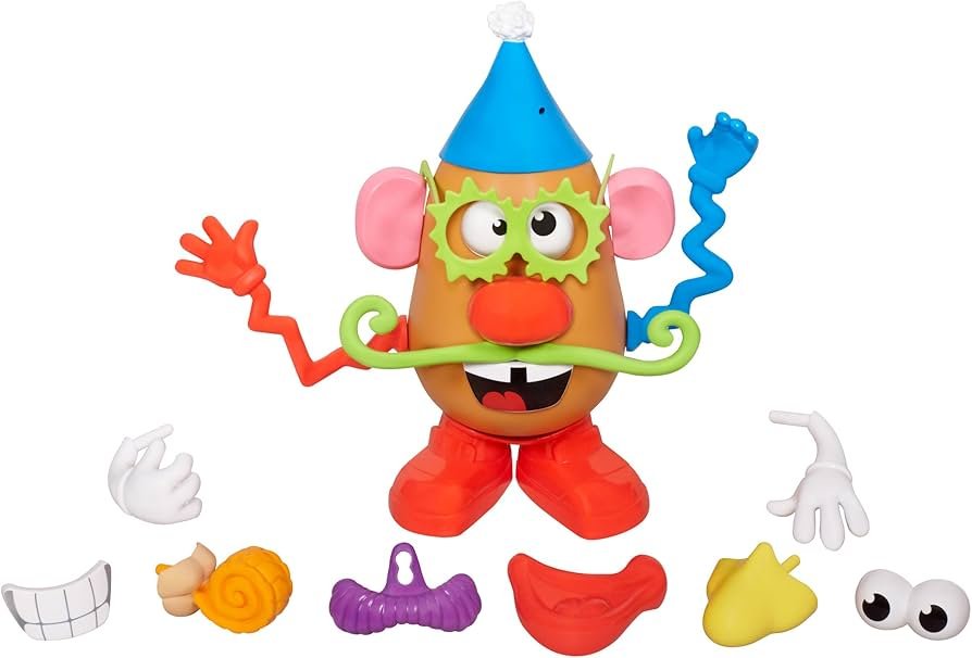 Qué características hacen único al juguete original de Señor Cara de Papa