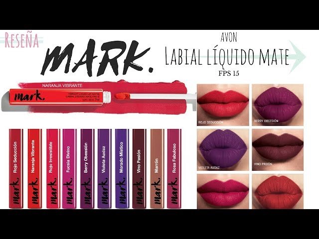 labios vibrantes con labial liquido mate