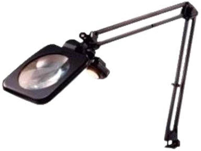 Cómo elegir la mejor lámpara con lupa y luz para tus necesidades 13 lampara de lupa iluminada sobre escritorio