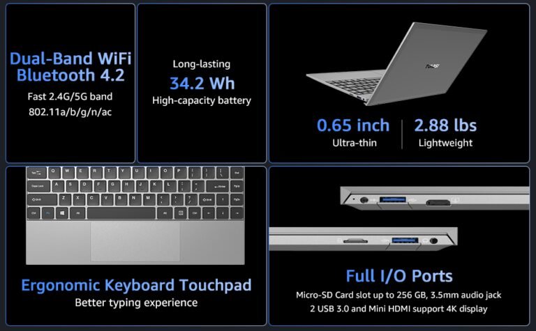 Qué características debe tener una laptop para ser considerada buena 2 laptop con especificaciones tecnicas destacadas