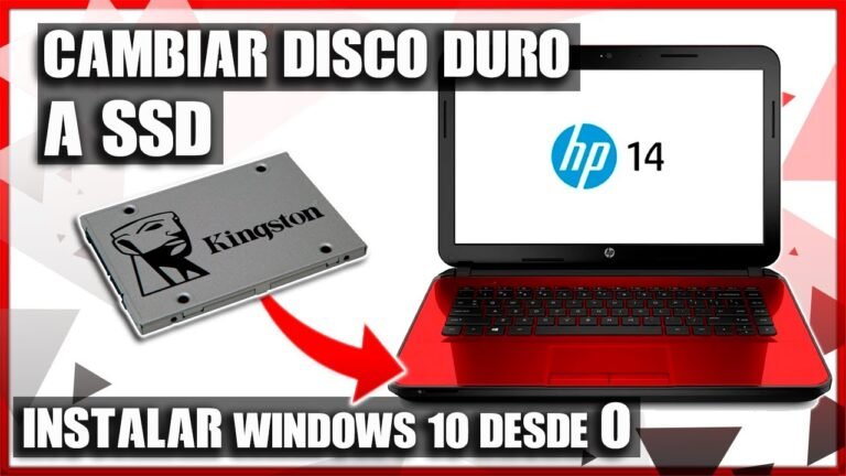 Qué disco duro de estado sólido es compatible con mi laptop HP 10 laptop hp con disco duro ssd instalado