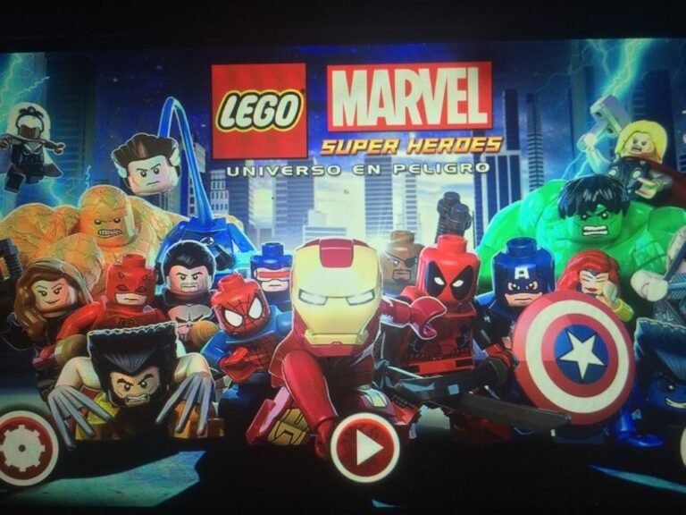 lego marvel super heroes en accion