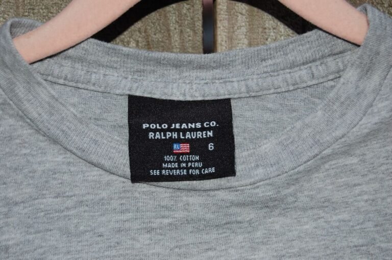 logotipo vintage de polo jeans co