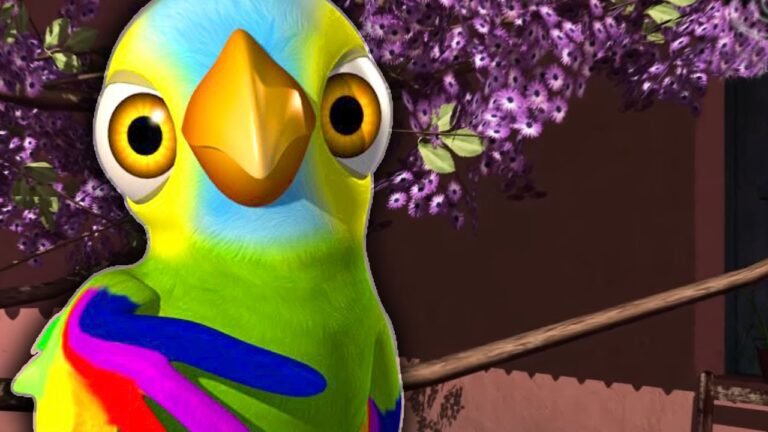 lorito pepe en la granja de zenon
