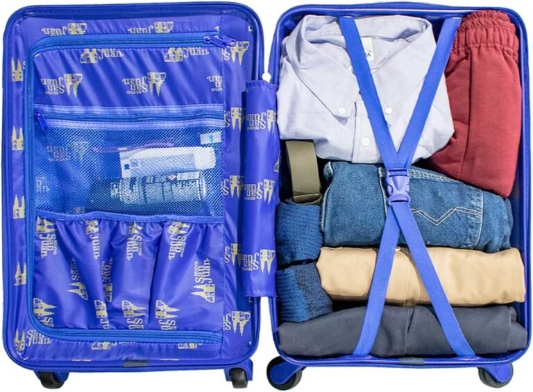 maleta de viaje huevo san juan en aeropuerto