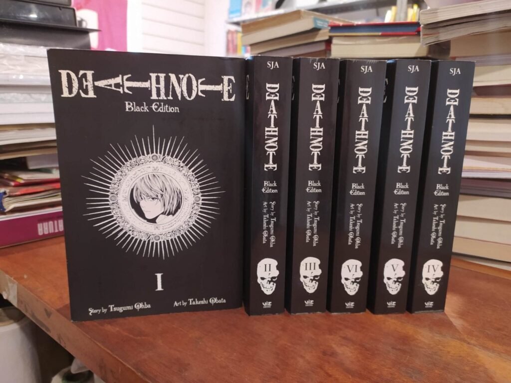 Qué incluye la edición negra del manga Death Note