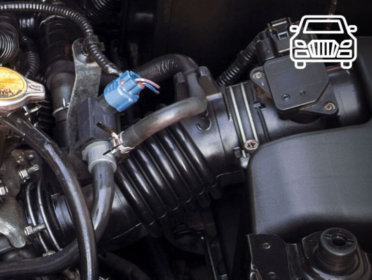 manguera de filtro de aire en motor