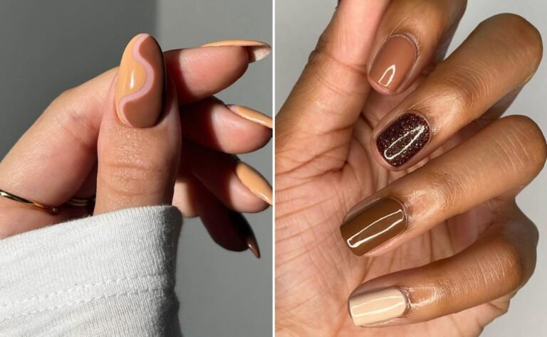 Cómo elegir el mejor esmalte de uñas color café para tus manos 24 manos con esmalte de unas cafe brillante