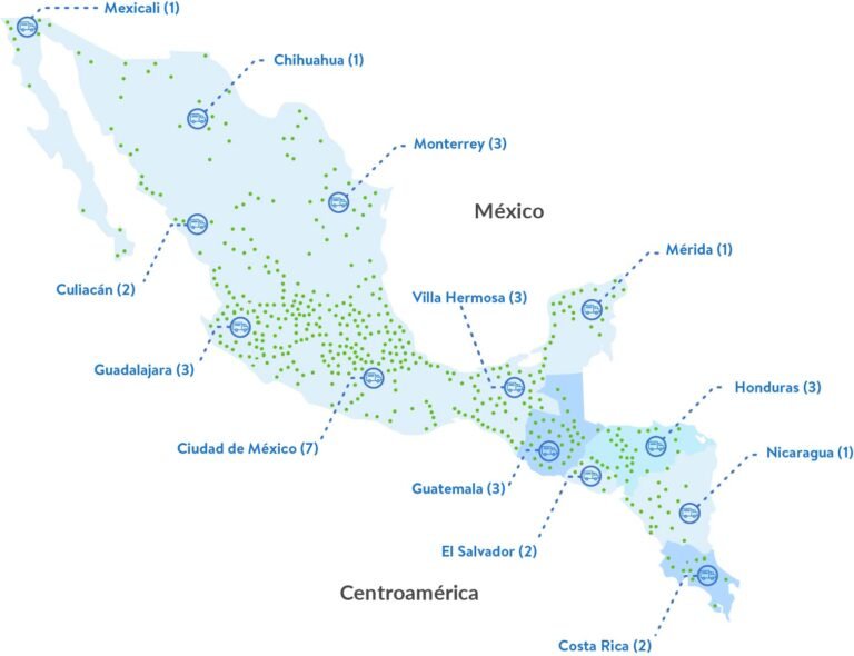 mapa de ubicacion de walmart en guadalajara