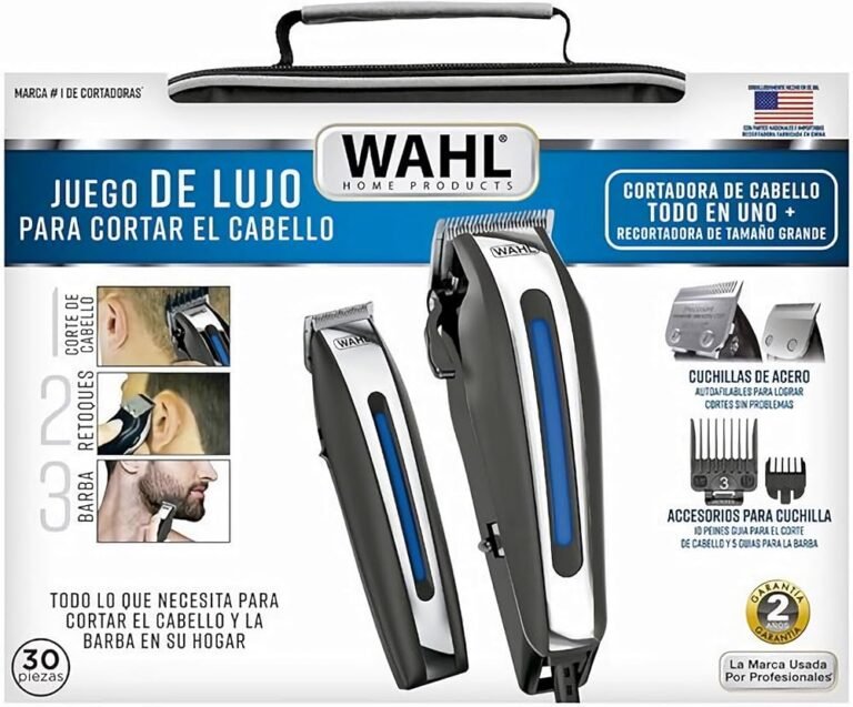 maquina de cortar cabello wahl deluxe chrome