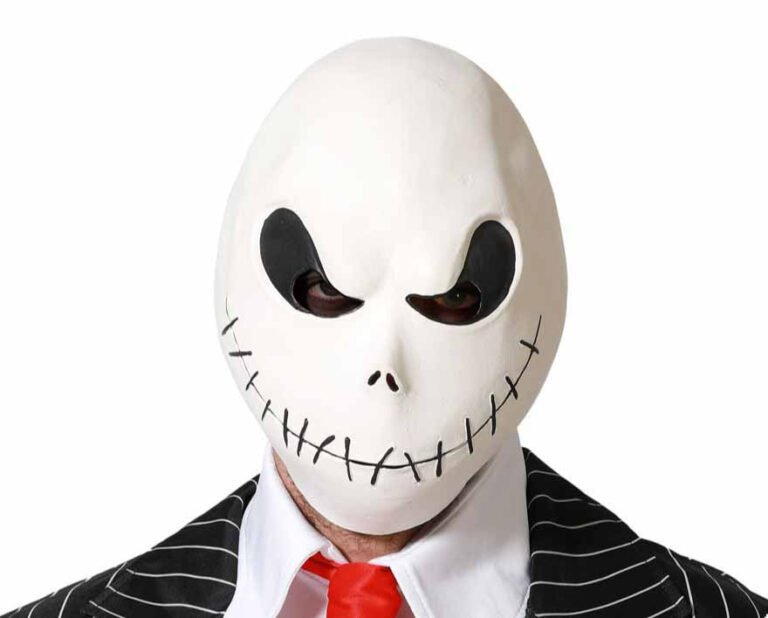 Qué es la máscara de shock en El extraño mundo de Jack 21 mascara de jack skellington en halloween