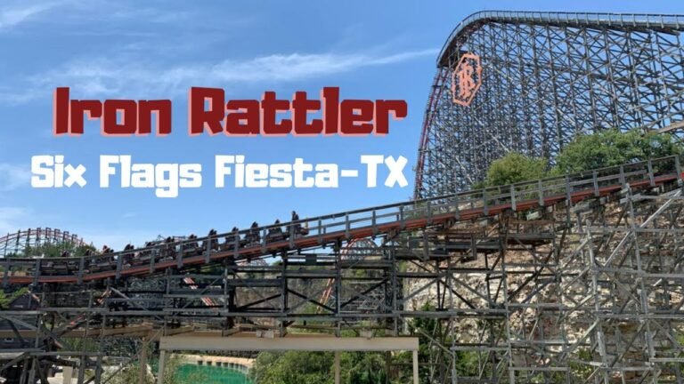 montana rusa en six flags fiesta texas