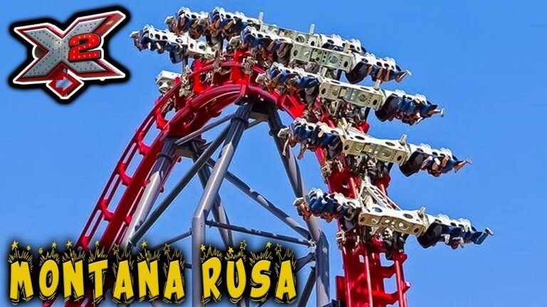 montana rusa en six flags magic mountain