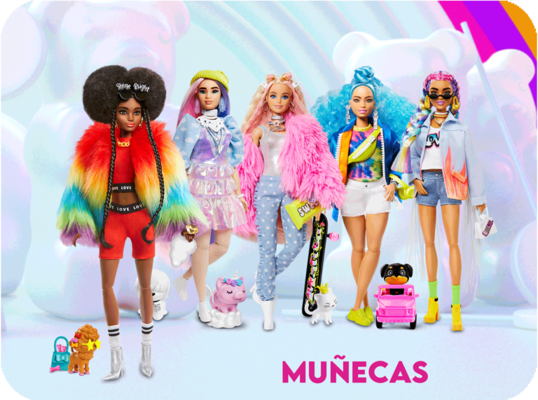 Dónde puedo encontrar la muñeca Barbie estrella de pop más reciente 4 munecas barbie en un entorno de musica pop