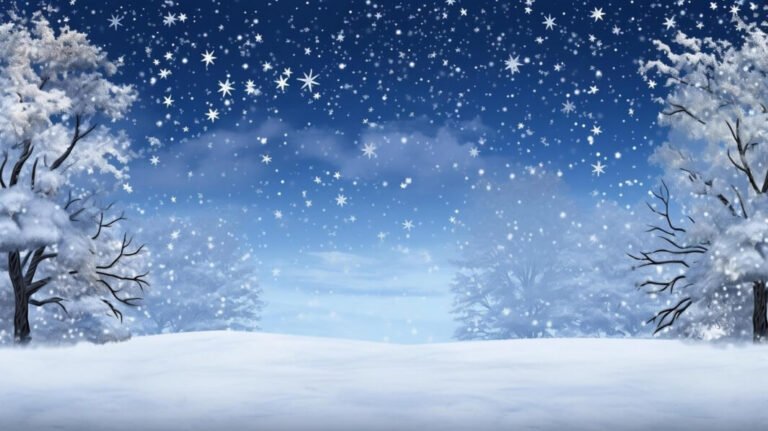 Qué significan las palabras de la nieve al caer en la poesía 12 nieve cayendo sobre un paisaje sereno