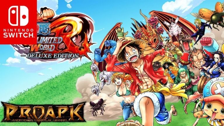 nintendo switch con one piece unlimited world red