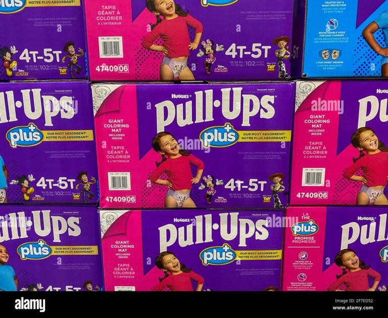 panales huggies pull ups en estante