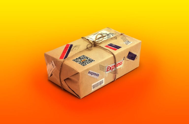 Cuánto cuesta enviar un paquete con DHL en México 1 paquete dhl sobre un fondo colorido