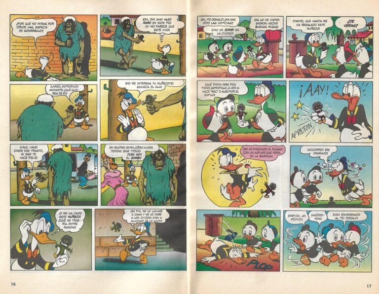 Dónde puedo encontrar historias y libros para leer sobre Pato Donald 15 pato donald leyendo un libro clasico