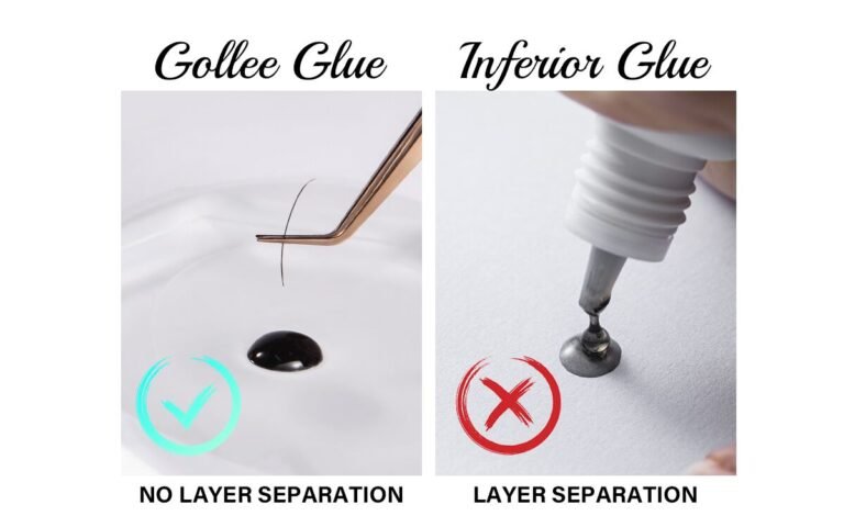 Qué características tiene el pegamento para pestañas Salon Pro 18 pegamento para pestanas en envase atractivo