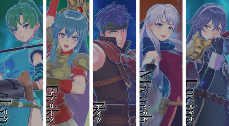 personajes de fire emblem engage en accion
