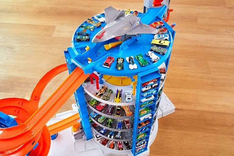 pista hot wheels super ultimate garage en accion