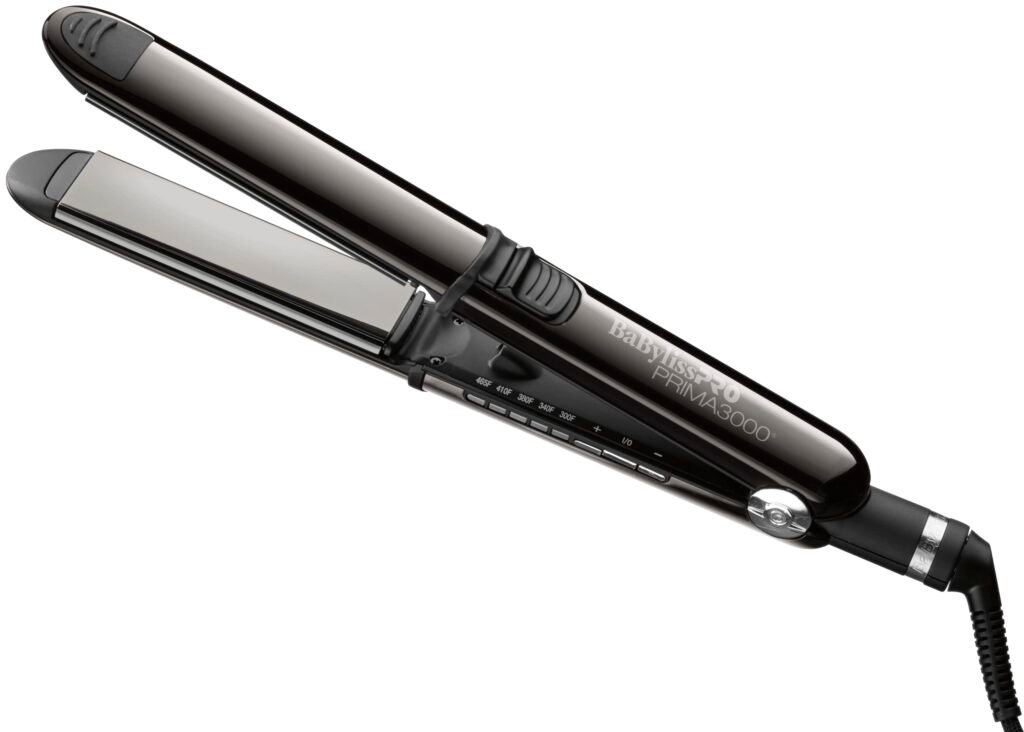 Qué características tiene la plancha Babyliss Pro Nano Titanium Negra 1 plancha de pelo babyliss pro negra