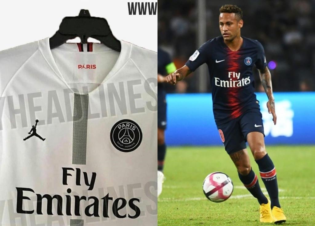 Dónde comprar la playera Paris Saint Germain Jordan en línea 1 playera psg jordan en fondo blanco