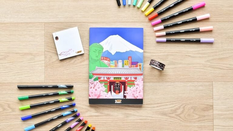 Qué características hacen únicas a las plumas BIC Cristal Ultra Fine 8 plumas bic en colores vibrantes sobre fondo blanco