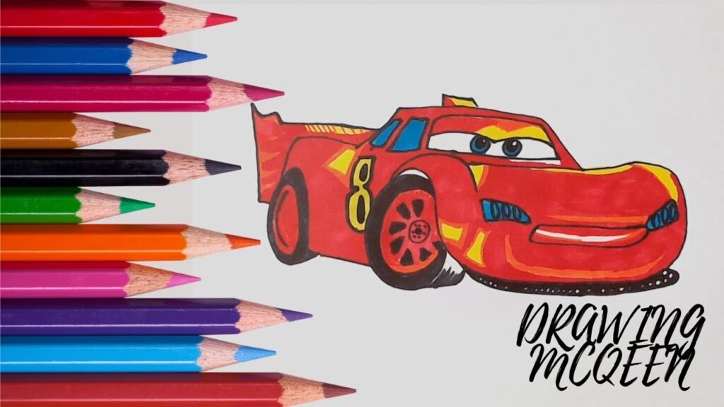 Rayo McQueen cambia de color en las películas y por qué 1 rayo mcqueen en diferentes colores vibrantes