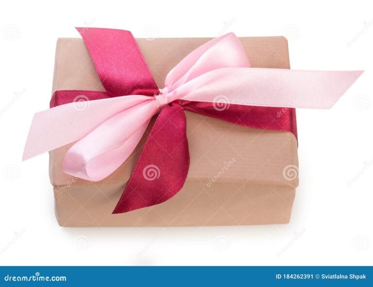 Cómo puedo enviar un mensaje de regalo a través de Messenger 17 regalo envuelto con un lazo colorido