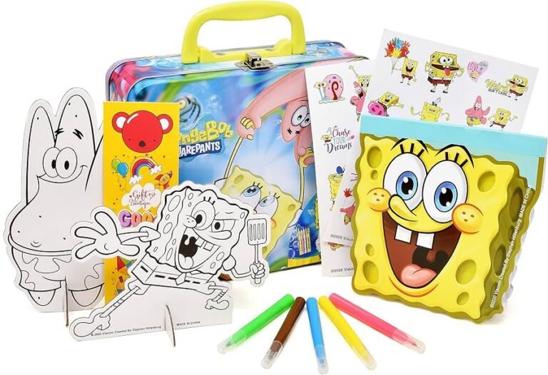 regalos divertidos de bob esponja en colorido