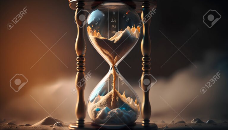 Por qué se dice que el amor dura tres años 11 reloj de arena simbolizando el paso del tiempo