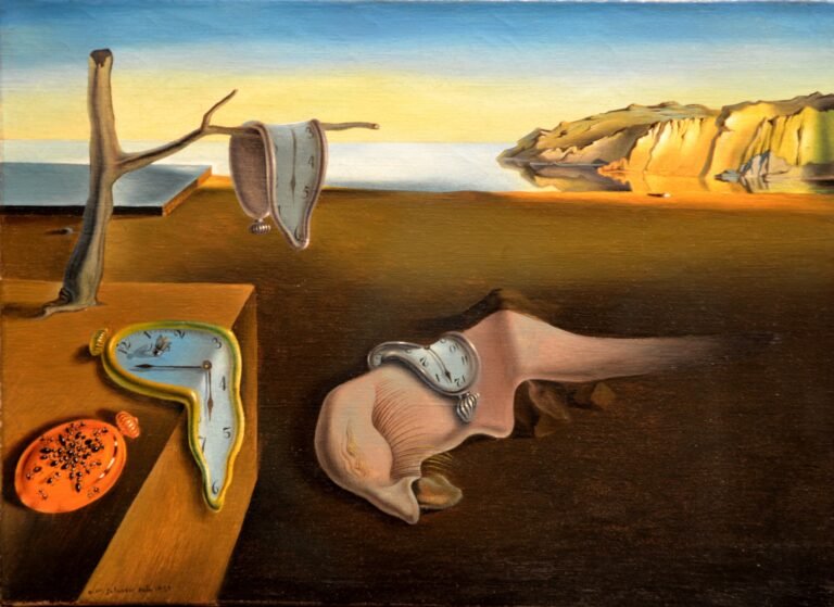 Qué significan aquellas horas que nos robaron en nuestras vidas 2 reloj derretido sobre un paisaje surrealista